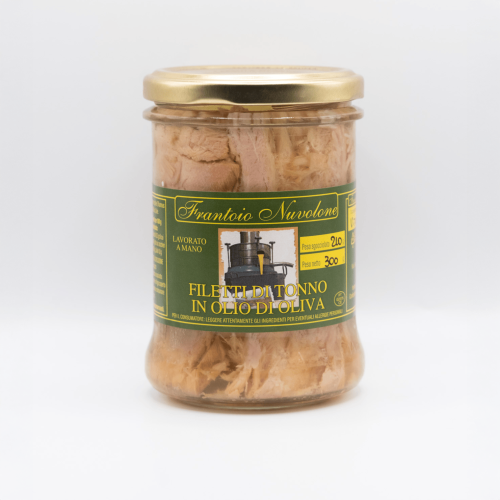 TONNO TRANCI SOTT'OLIO VASETTO DA 300 GR.