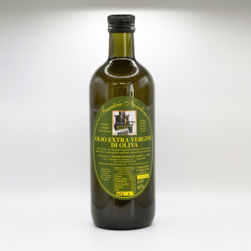 OLIO EXTRAVERGINE DI OLIVE TAGGIASCHE BOTTIGLIA DA 1 L.